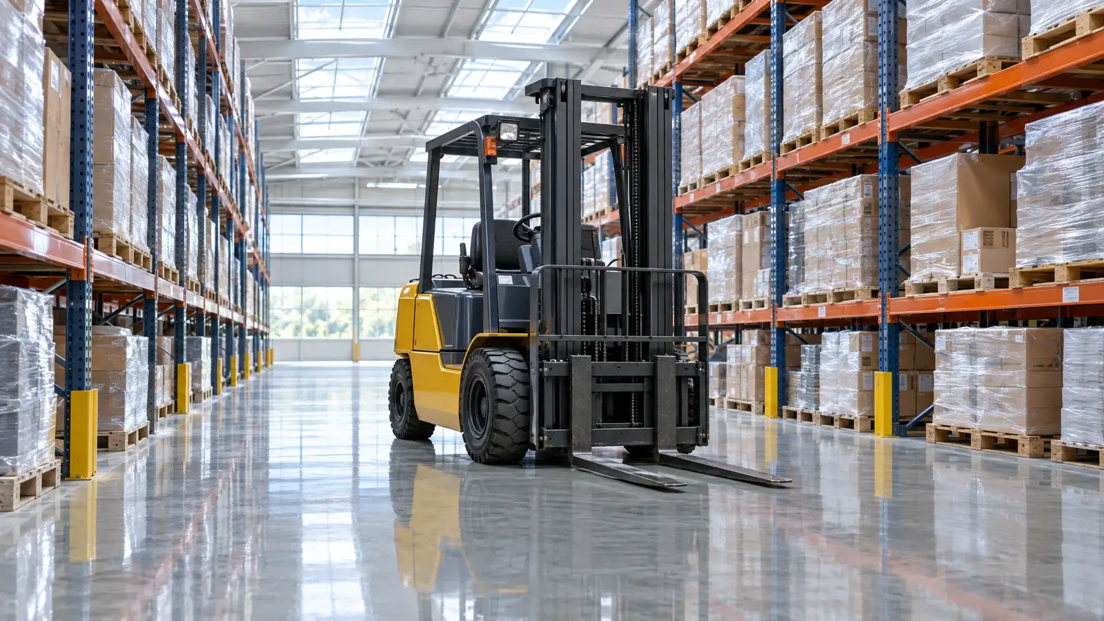 Protecting Polished Floors From Forklifts and Heavy Traffic