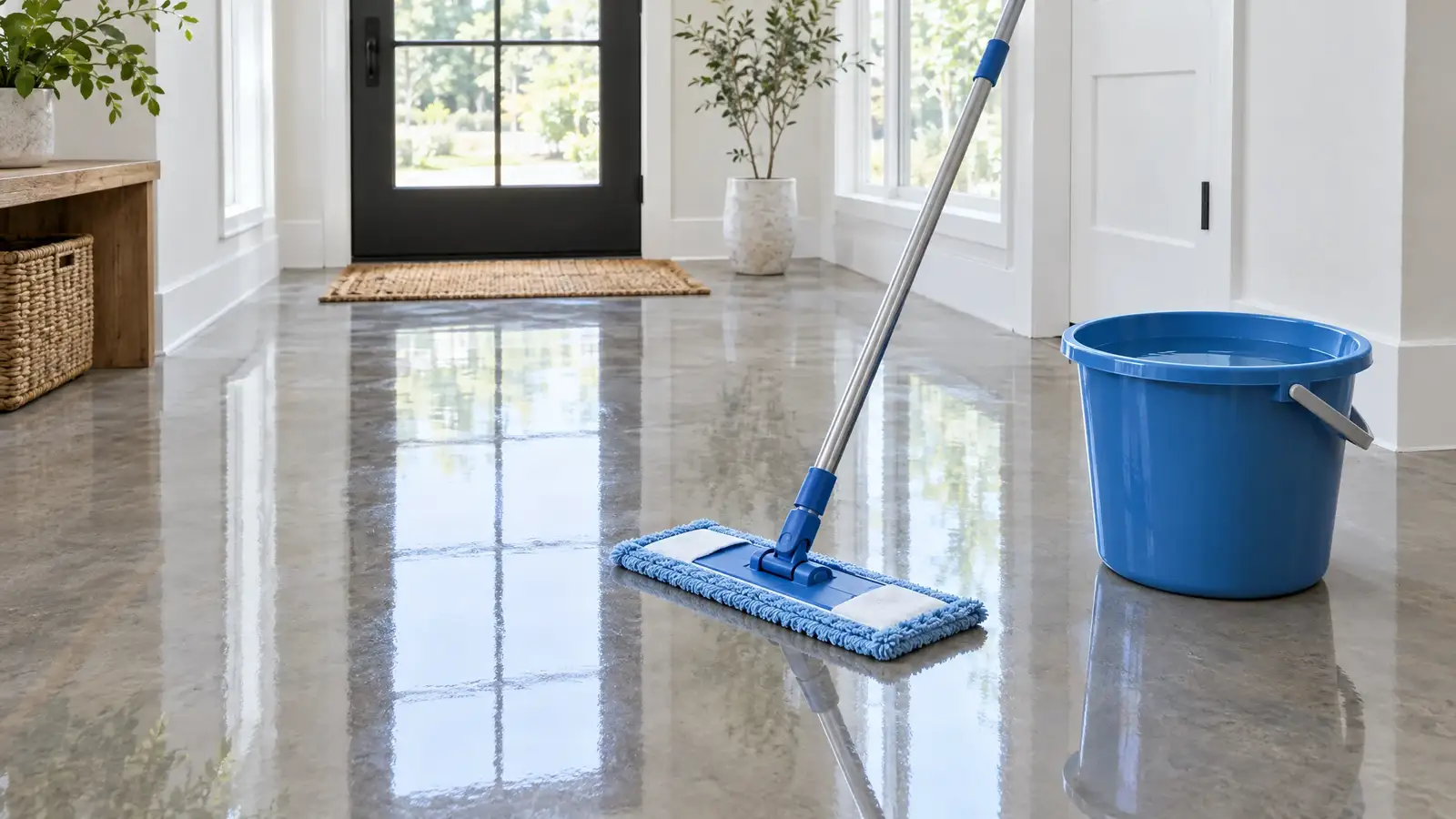 How to Clean Polished Concrete Floors