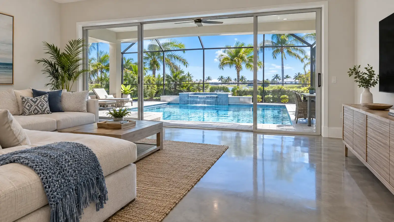 Polished Concrete for Florida Homes