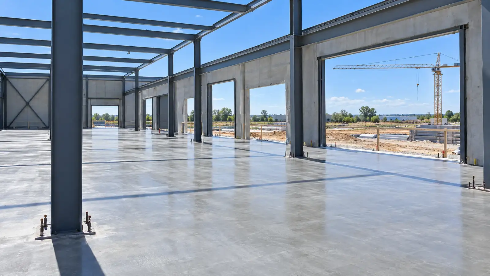 Polished Concrete for New Construction: Plan the Slab First
