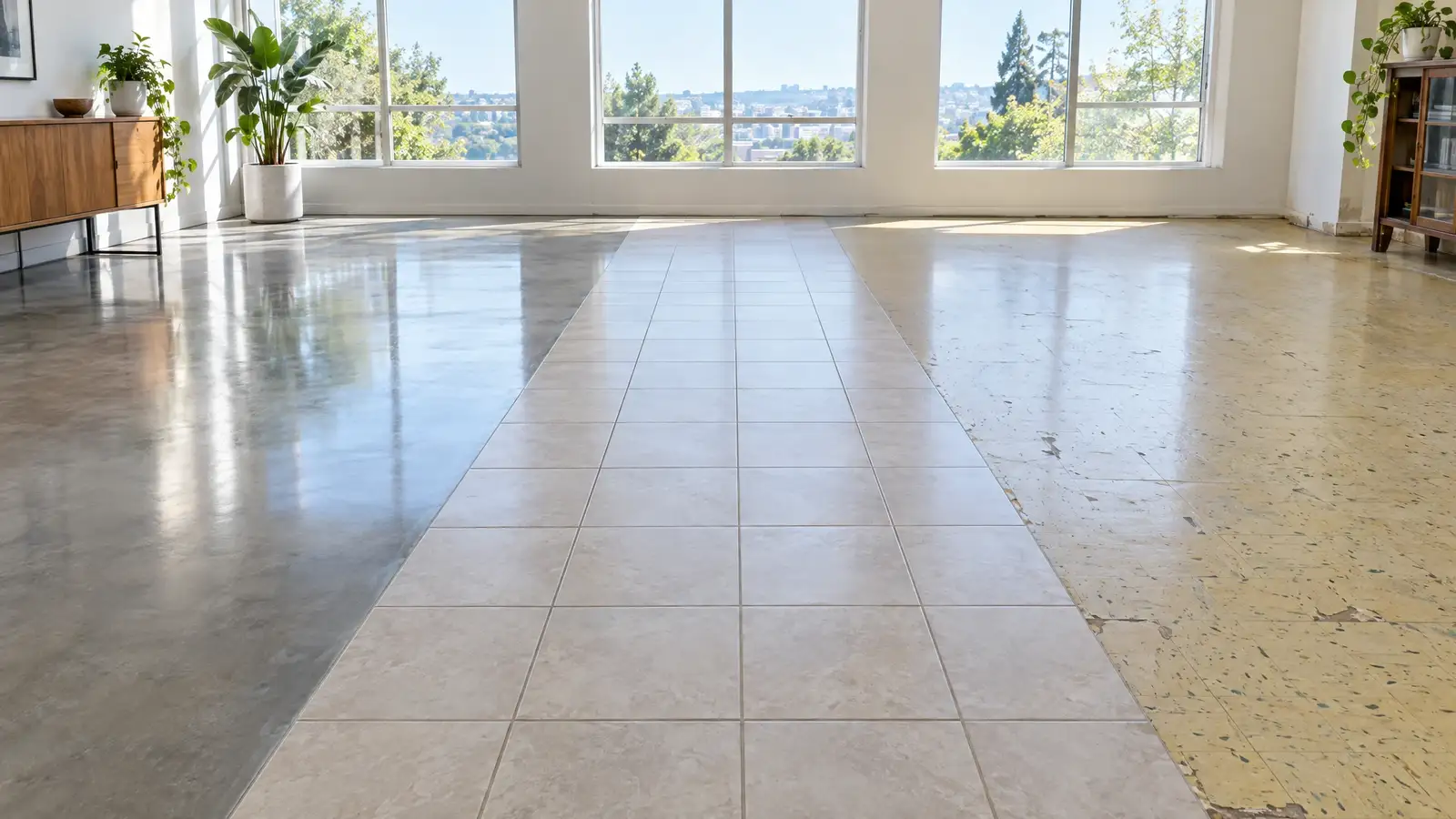 Polished Concrete vs Other Floors: Lifetime Value