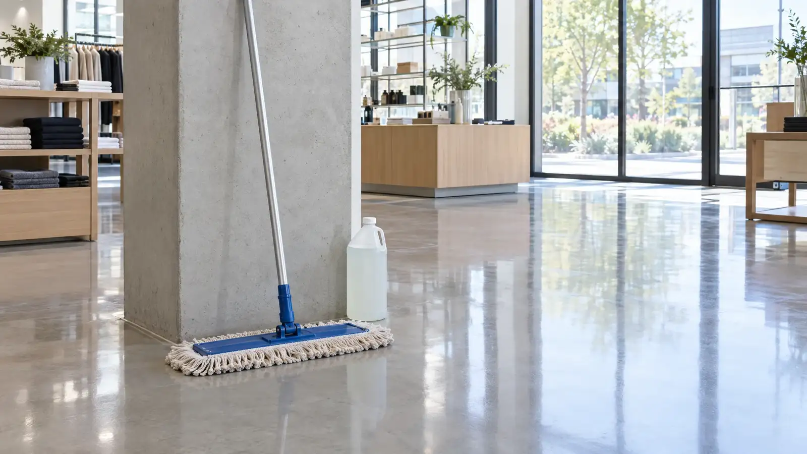 A Polished Concrete Maintenance Schedule