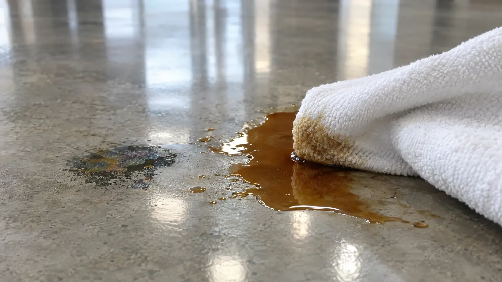 Removing Stains From Polished Concrete