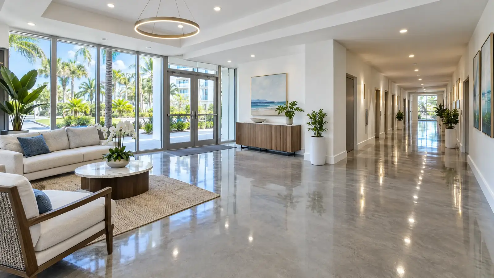 Condo and Apartment Common Area Polishing
