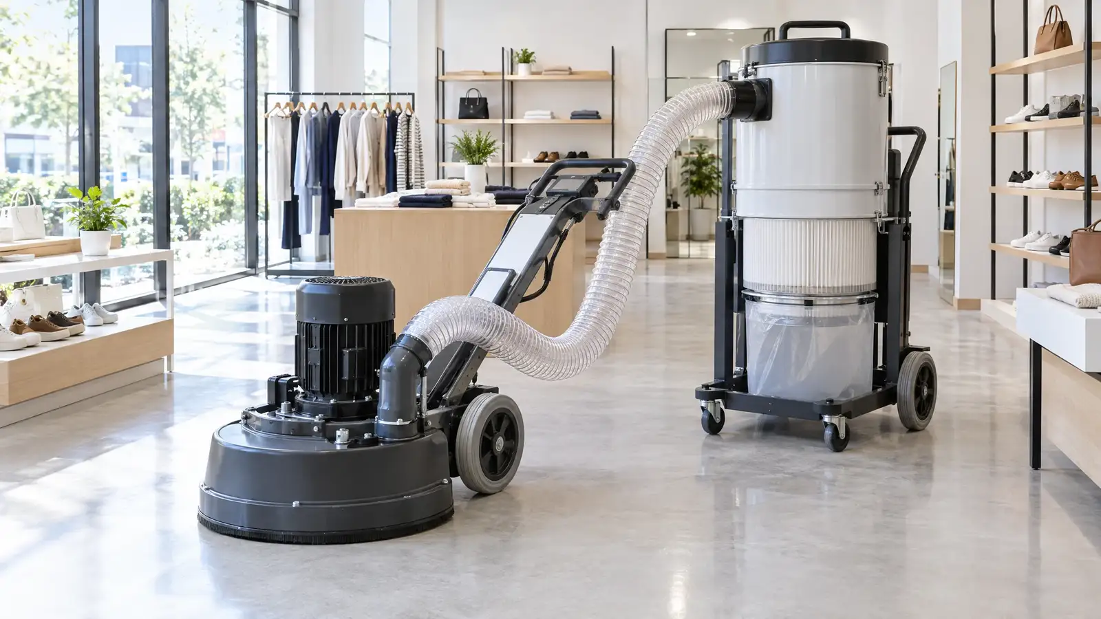 Dust-Free Grinding and Dust Control
