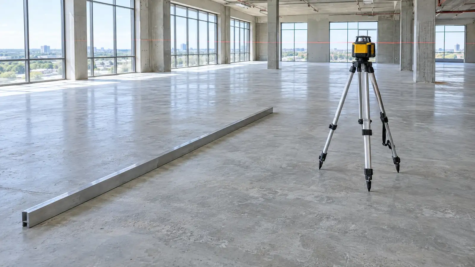 Floor Flatness, Levelness and Leveling
