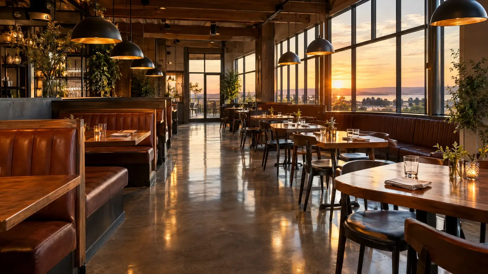 Restaurant and Hospitality Floor Polishing