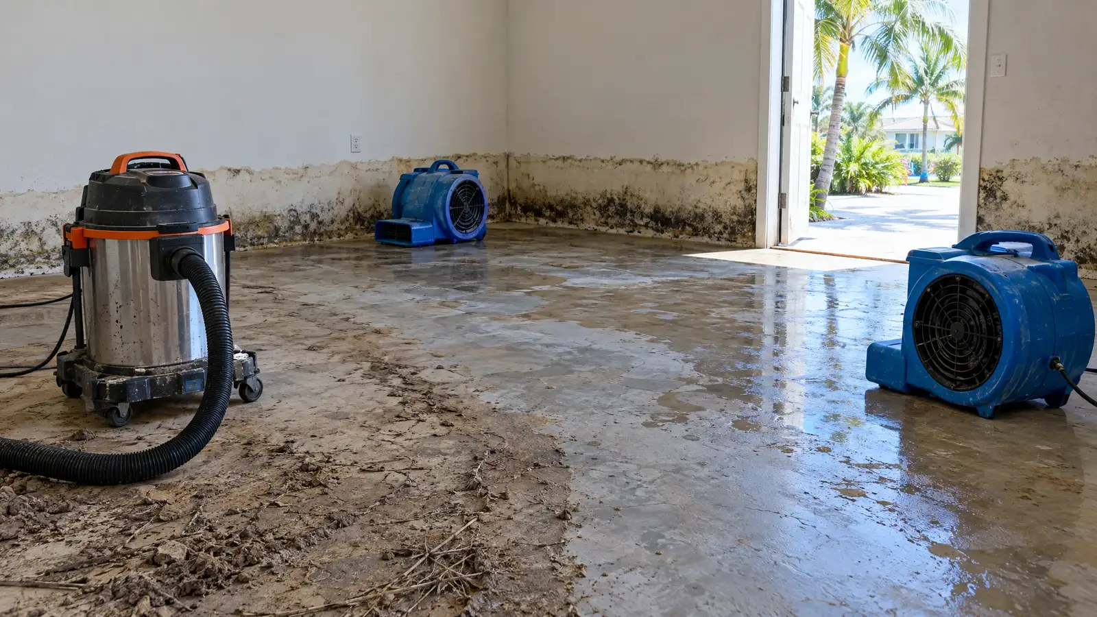 Storm and Water Damage Floor Restoration